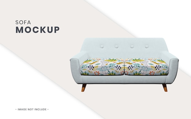 Premium Psd Realistic Sofa Mockup Isolated