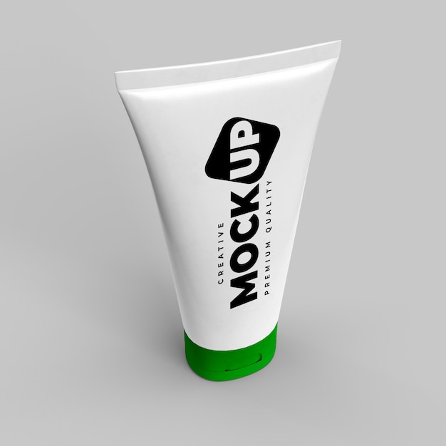 Download Realistic squeeze tube mock-up | Premium PSD File