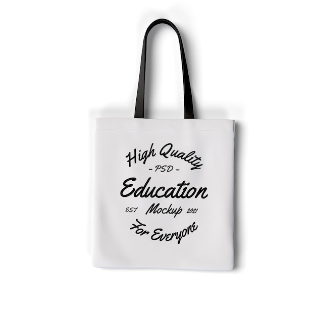 Download Premium PSD | Realistic textured tote sling bag premium ...