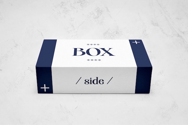 Download Rectangle packaging box mockup | Premium PSD File
