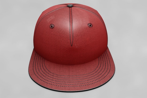 Red baseball cap mockup PSD file | Free Download