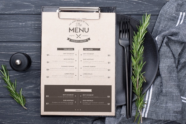 Download Mockup Menu Images Free Vectors Stock Photos Psd