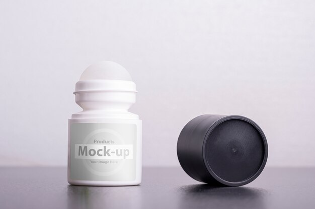 Download Premium PSD | Roll on antiperspirant deodorant mock-up