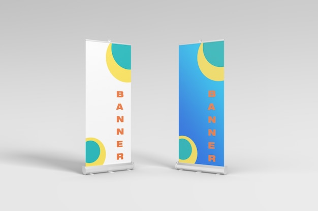 Download Stand Banner Mockup Psd 500 High Quality Free Psd Templates For Download PSD Mockup Templates