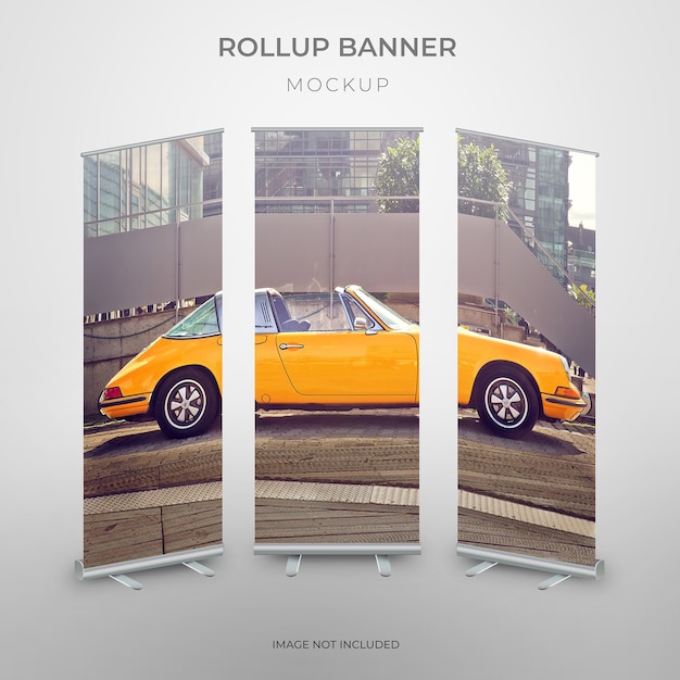Download Rollup standee mockup | Premium PSD File