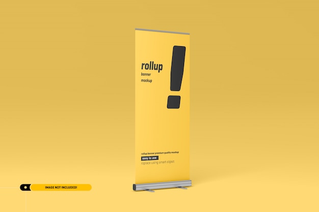 Download Rollup or x-banner mockup | Premium PSD File