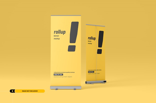 Download Rollup or x-banner mockup | Premium PSD File