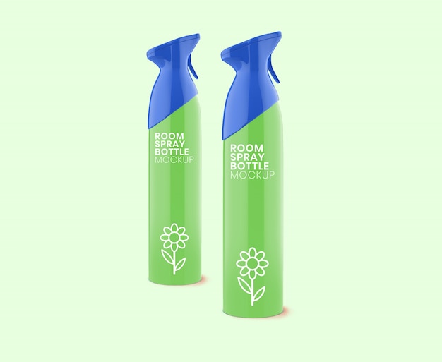 Download Room freshener spray bottle mockup | Premium PSD File