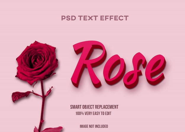rose text message art