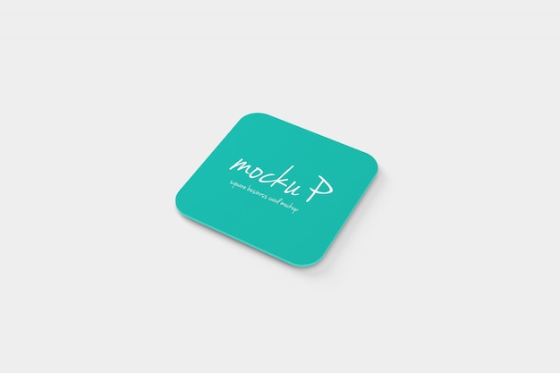 Download Round corner square business card mockup PSD file ...