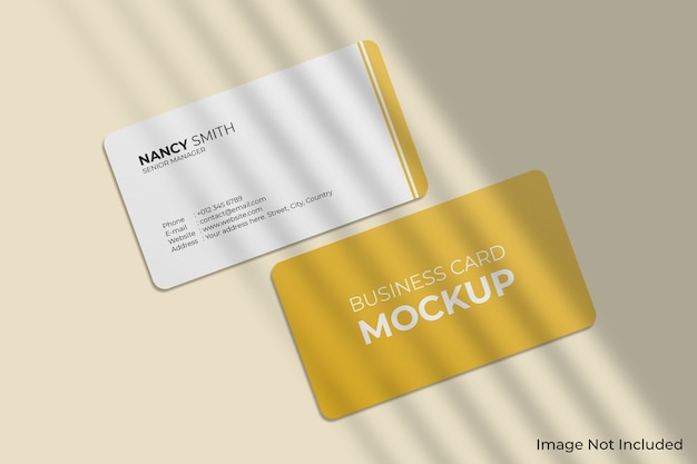 Download Round Corner Business Card Mockup Psd 300 High Quality Free Psd Templates For Download