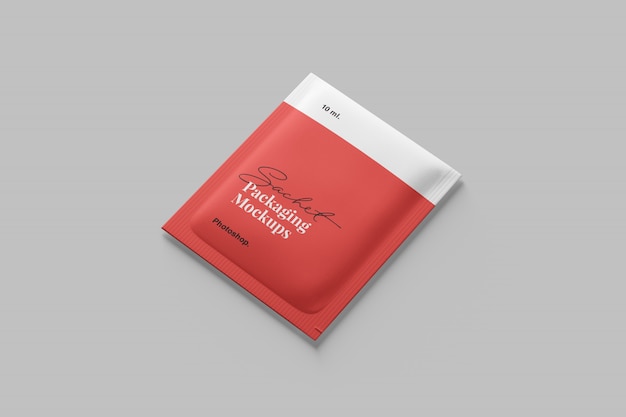 Download Sachet packaging mockup | Premium PSD File