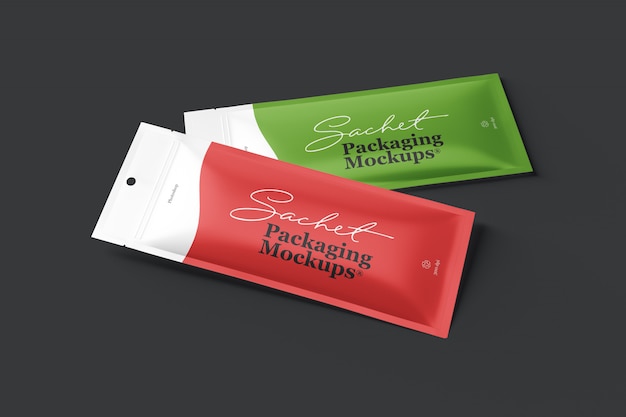 Download Sachet packaging mockup | Premium PSD File