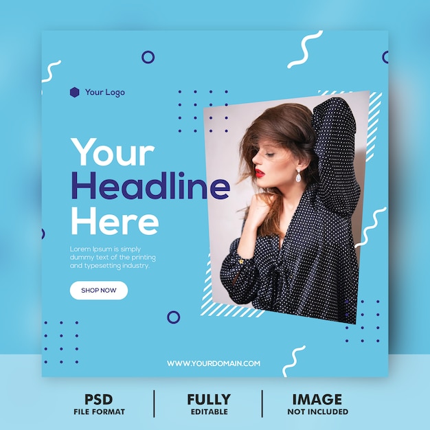 Premium PSD | Sale social media post template