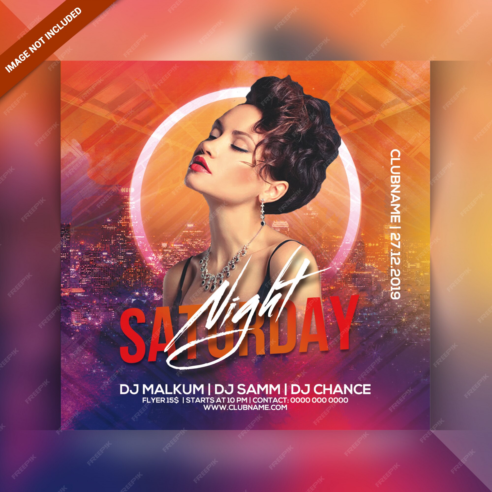 premium-psd-saturday-night-party-flyer