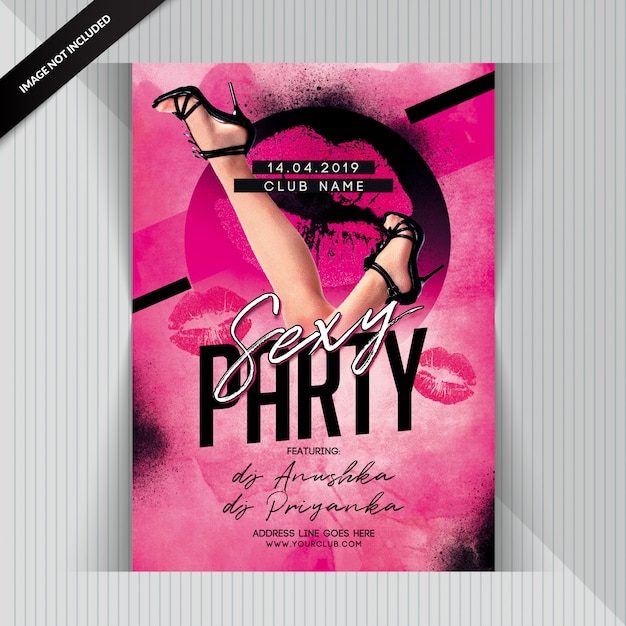 Premium Psd Sexy Party Flyer 4984