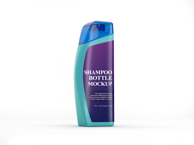 Download Premium PSD | Shampoo bottle mockup