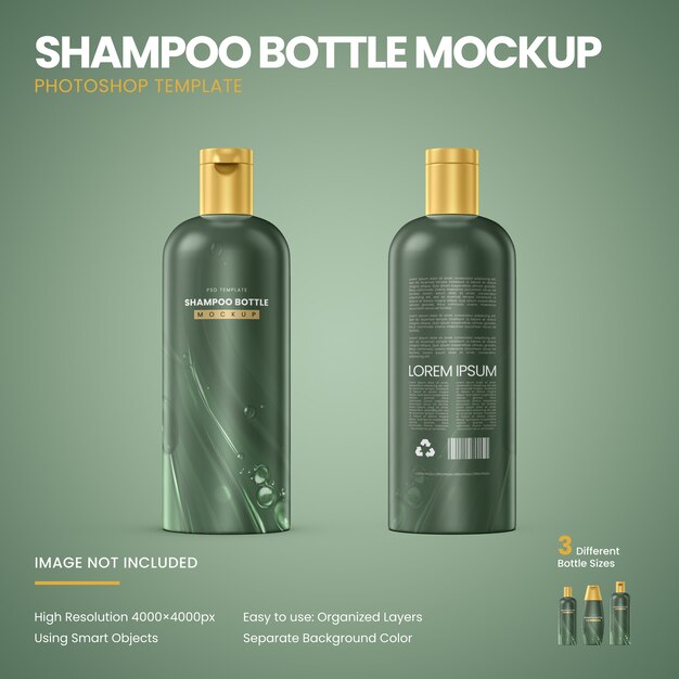Download Premium Psd Shampoo Bottle Mockup