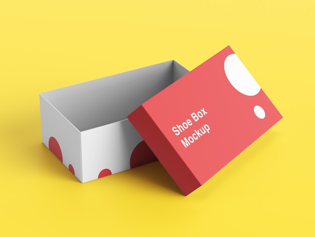 Download Premium Psd Shoe Box Mockup Psd Design