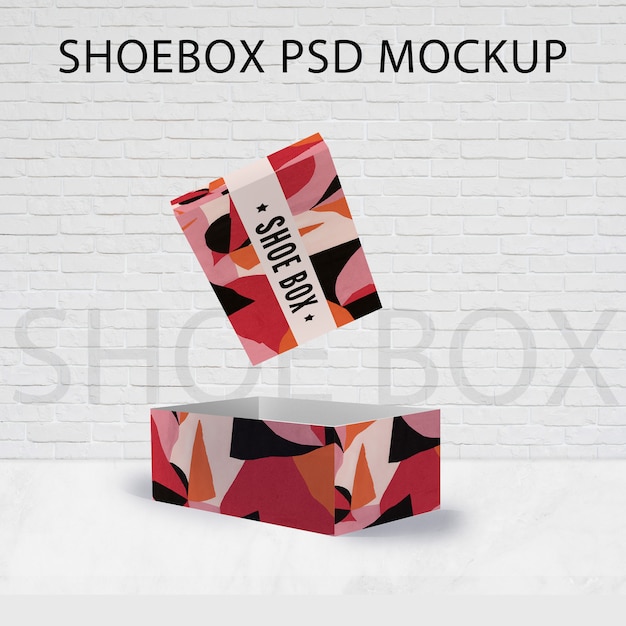 Download Shoe box mockup | Premium PSD File