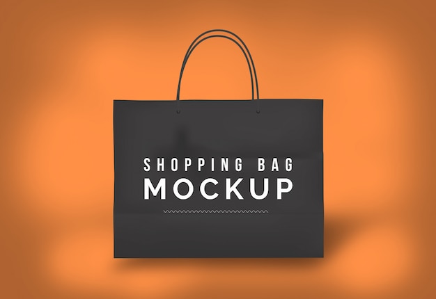 Shopping Bag Mockup Paper Bag Mockup Black Shopping Bag Psd Template Free Mockup Tea Packaging