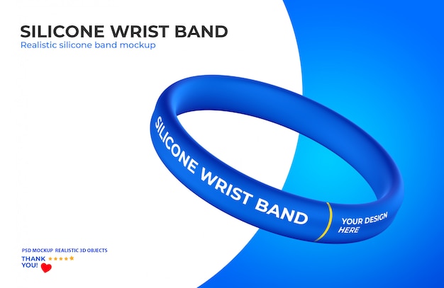 Download Premium Psd Silicone Band Mockup