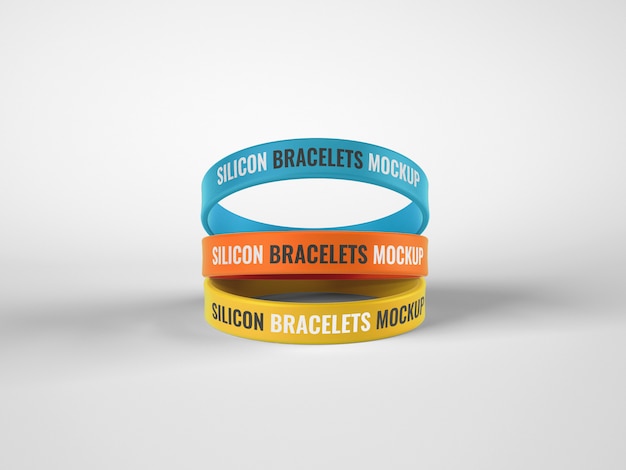 Download Premium Psd Silicone Rubber Bracelet Mockup