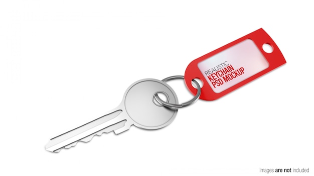 Download Premium Psd Silicone Strip Keychain With Key