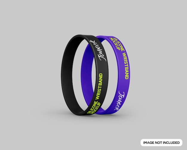 Download Free PSD | Silicone wristband mockup