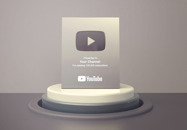 Silver Button Youtube Images Free Vectors Stock Photos Psd