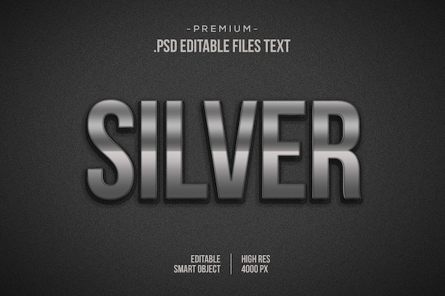 Download Free Silver Text Effect 3d Silver Layer Style 3d Silver Font Style Use our free logo maker to create a logo and build your brand. Put your logo on business cards, promotional products, or your website for brand visibility.
