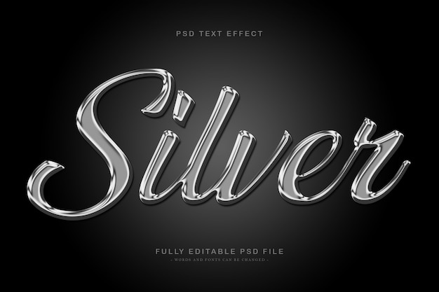 silver-text-effect-premium-psd-file