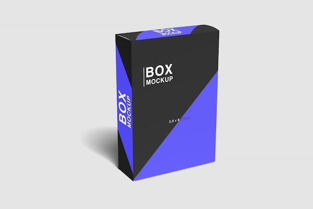 Download Slim box mockup | Premium PSD File