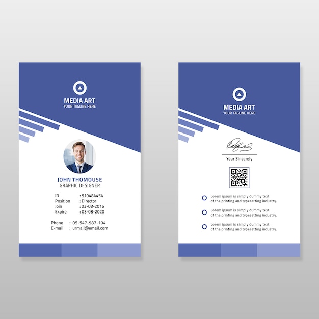 Smart id card | Premium PSD File