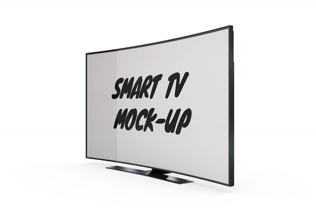 Download Smart tv mock-up isolated | Free PSD File