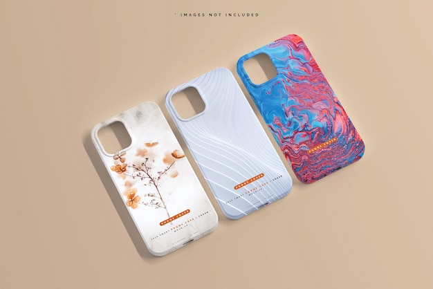 Free PSD | Smartphone cover or case mockup