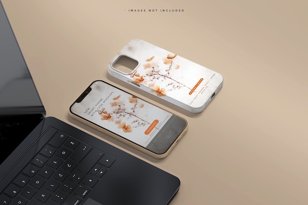 Download Free PSD | Smartphone cover or case mockup