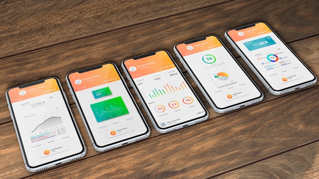 Download Free Psd Smartphone Mockup For Apps PSD Mockup Templates