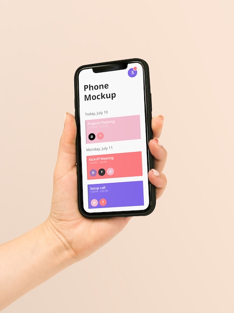 Download Smartphone mockup | Premium PSD File