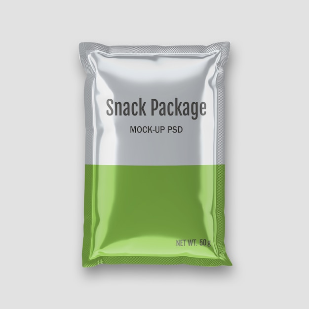Download Snack bag mockup | Premium PSD File