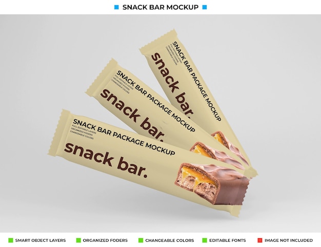 Download Premium Psd Snack Bar Mockup Isolated