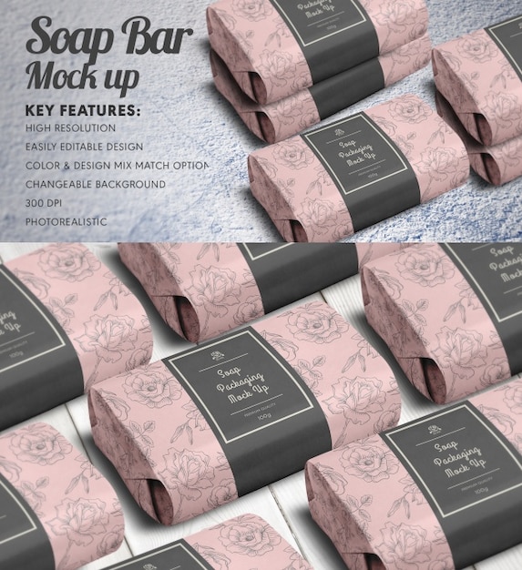 Download Soap bar mock up PSD file | Free Download