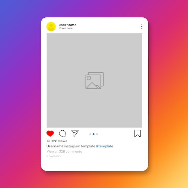 Download Instagram Template Psd 15 000 High Quality Free Psd Templates For Download PSD Mockup Templates