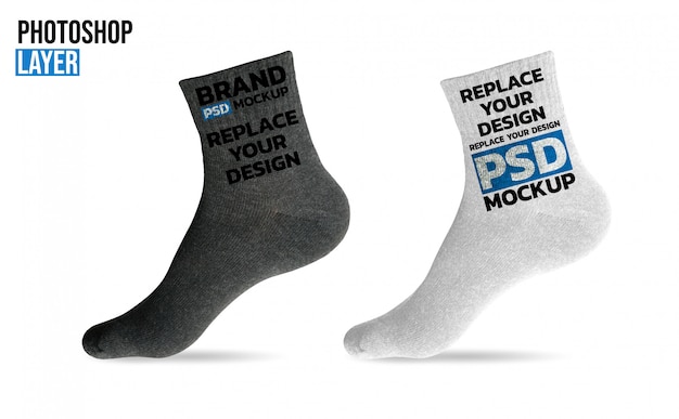 Download Premium PSD | Socks mockup