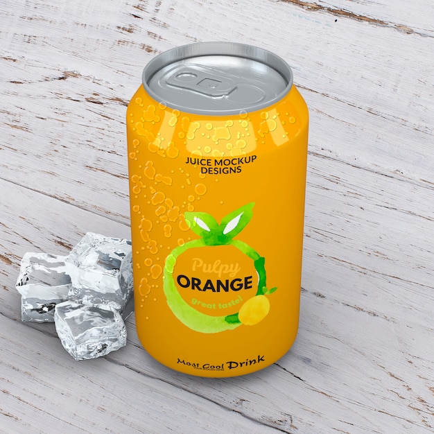Download Soda can mockup PSD file | Free Download