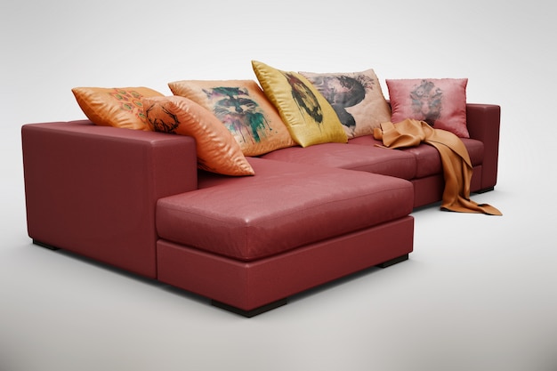 Download Free PSD | Sofa mock up