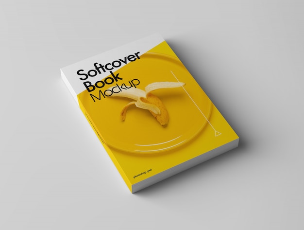 Download Premium Psd Soft Cover Book Mockup Yellowimages Mockups