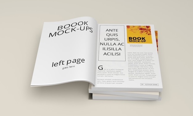 Download Premium Psd Softcover Book Mock Up PSD Mockup Templates
