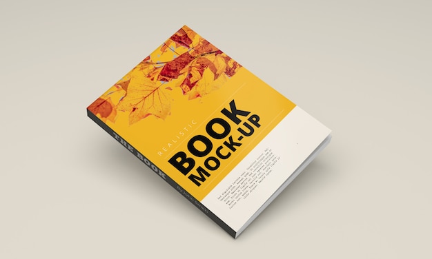 Premium Psd Softcover Book Mock Up