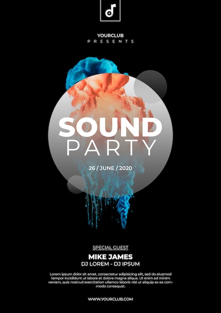Download Free Sound Party Cover Template Free Psd File Use our free logo maker to create a logo and build your brand. Put your logo on business cards, promotional products, or your website for brand visibility.